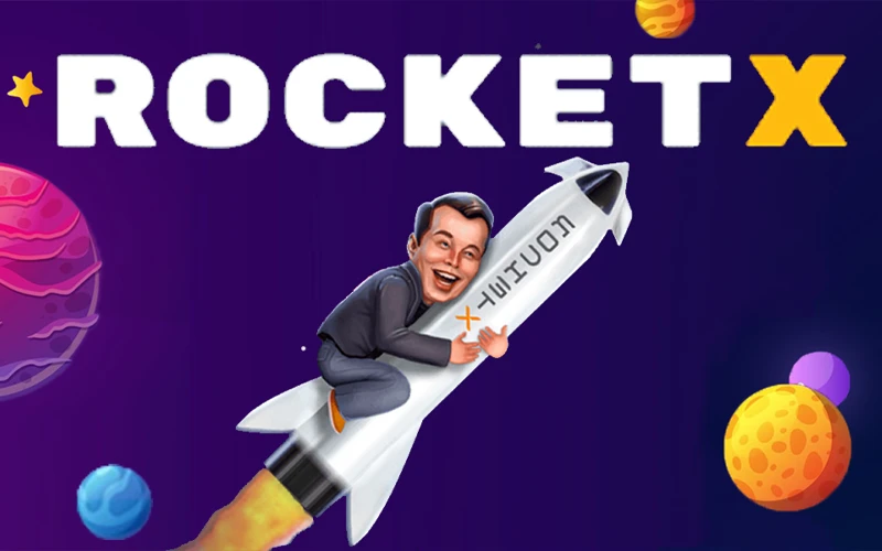 Keep an eye on the multipliers as the rocket ascends in Rocket X at 1win.