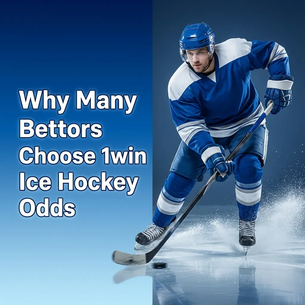 1win sportsbook interface showing ice hockey odds, live scores, betting markets, and tools on desktop and mobile screens